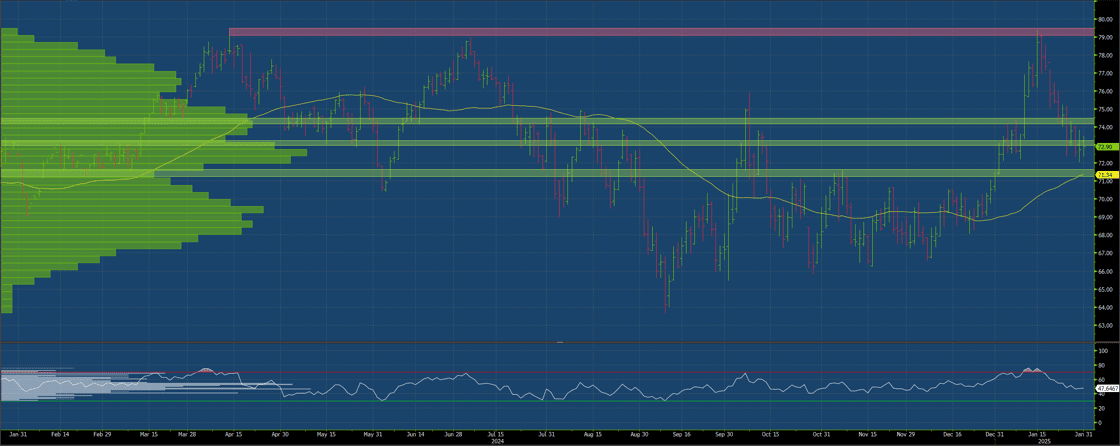 WTI Crude Oil Futures Hold Steady as Tariff Risks Loom - Blue Line Futures